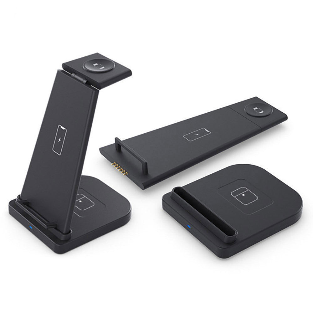 Compatible with Apple , 3-in-1 splicing wireless charger supports QI charging Compatible with Apple , 3-in-1 splicing wireless charger supports QI charging
